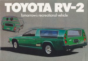 Toyota RV-2 - sportowy kamper Toyoty